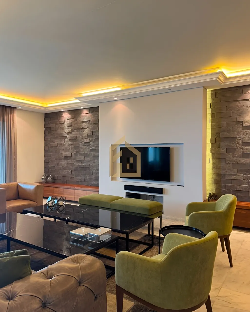 Apartment for rent in WJ98+96V, Bayada Main Road, Rabieh, Lebanon - 3 bed, 4 bath
