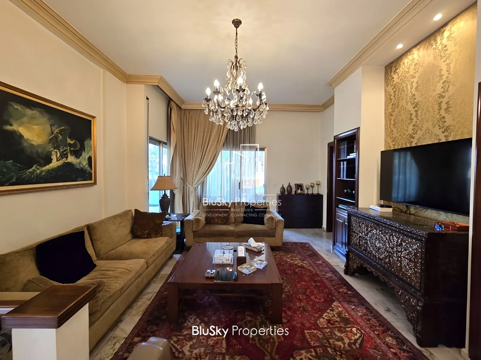 Apartment for Sale in Mansourieh - 3 bed, 4 bath