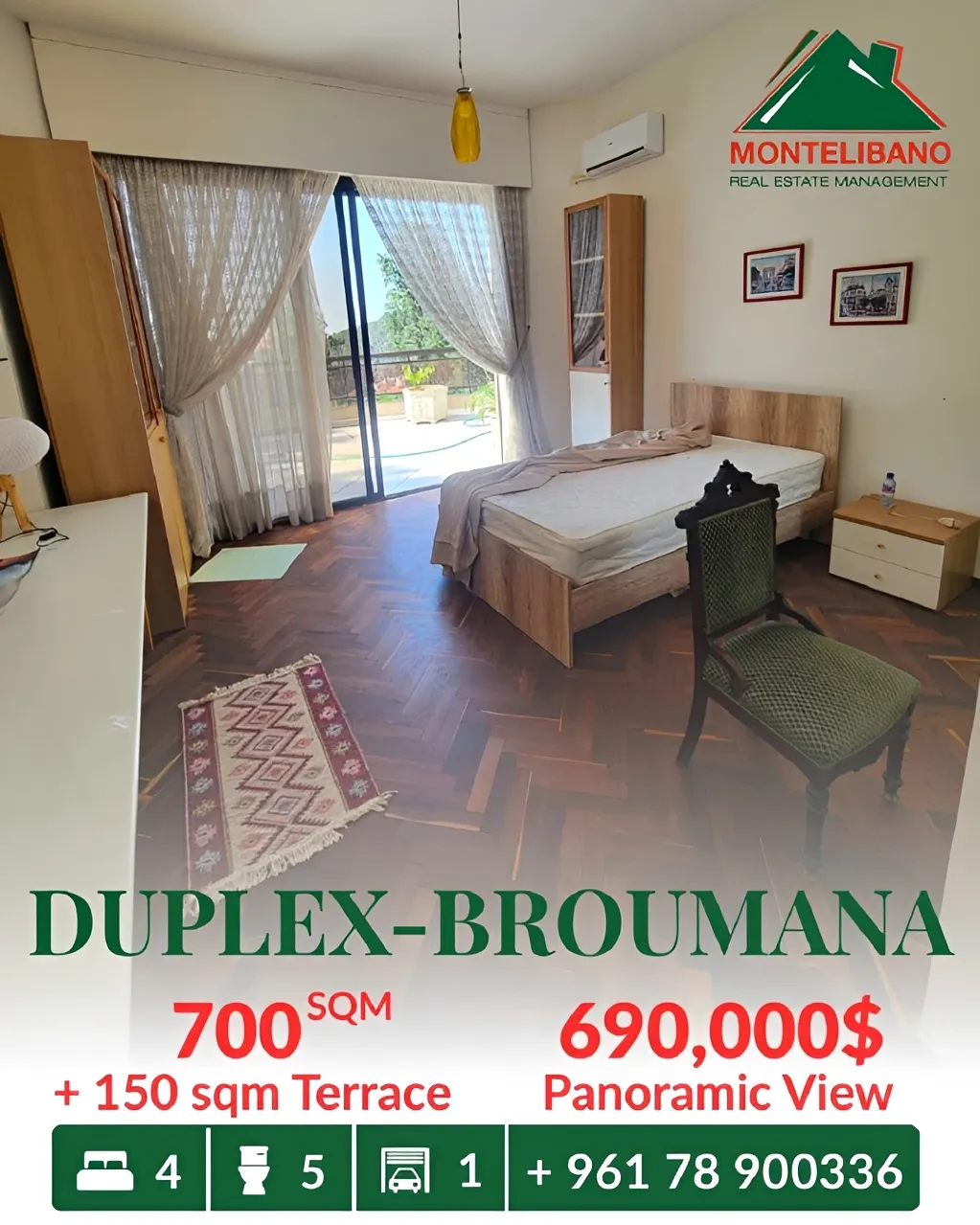 Villa for sale in Broummana, Lebanon