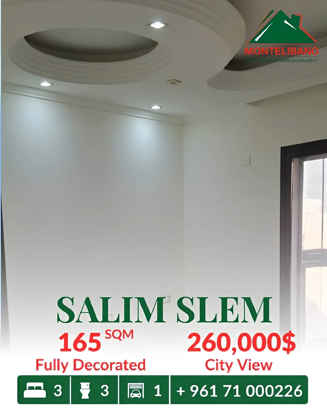 Apartment for sale in Beirut, Lebanon