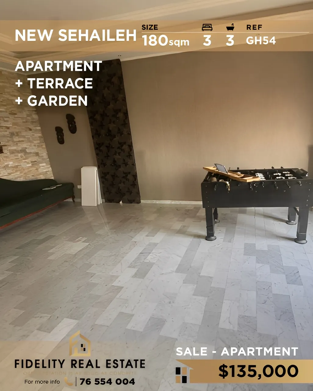 Apartment for Sale in Sehayleh, Lebanon - 3 bed, 3 bath