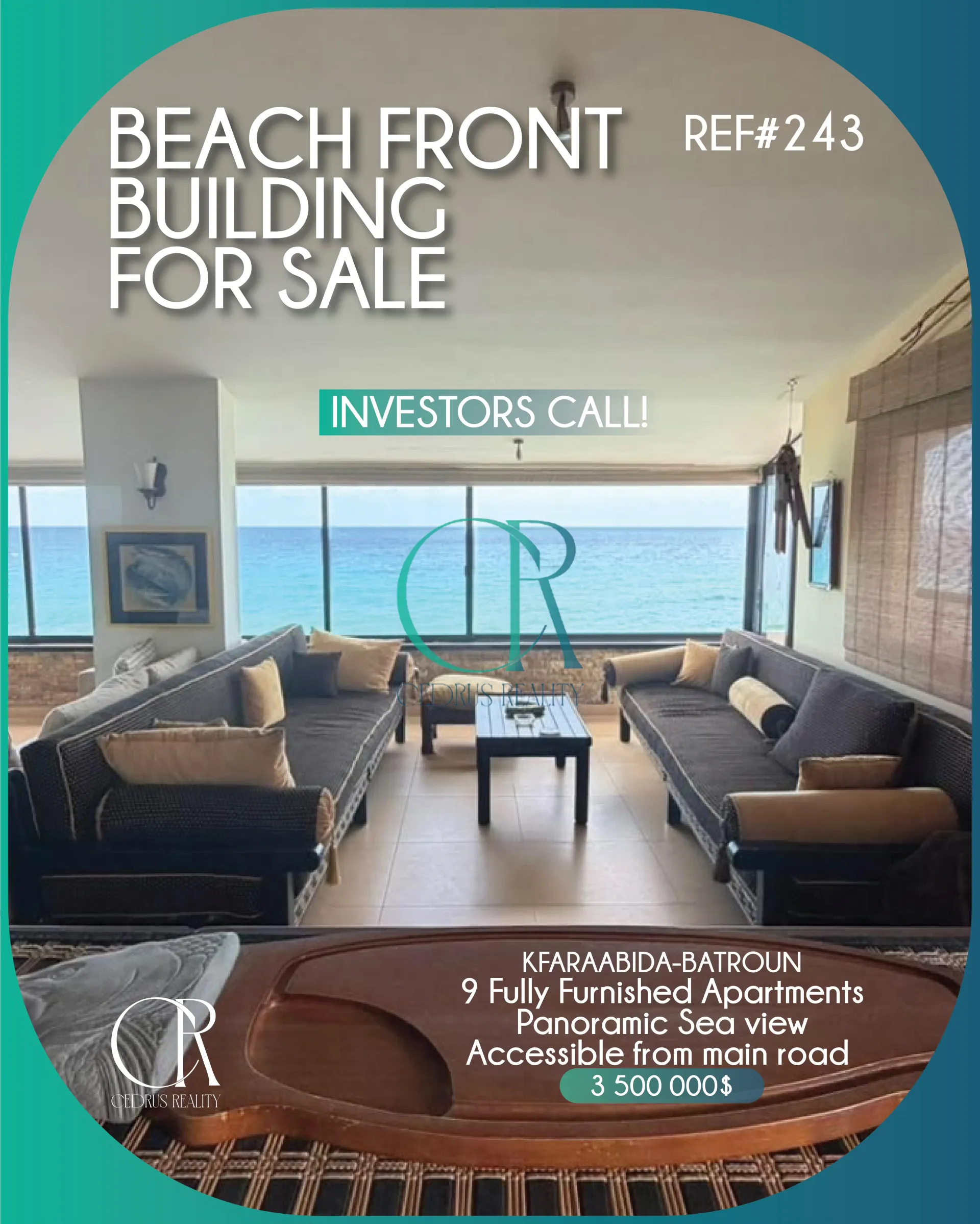 Residential Building for sale in Kfar Aabida