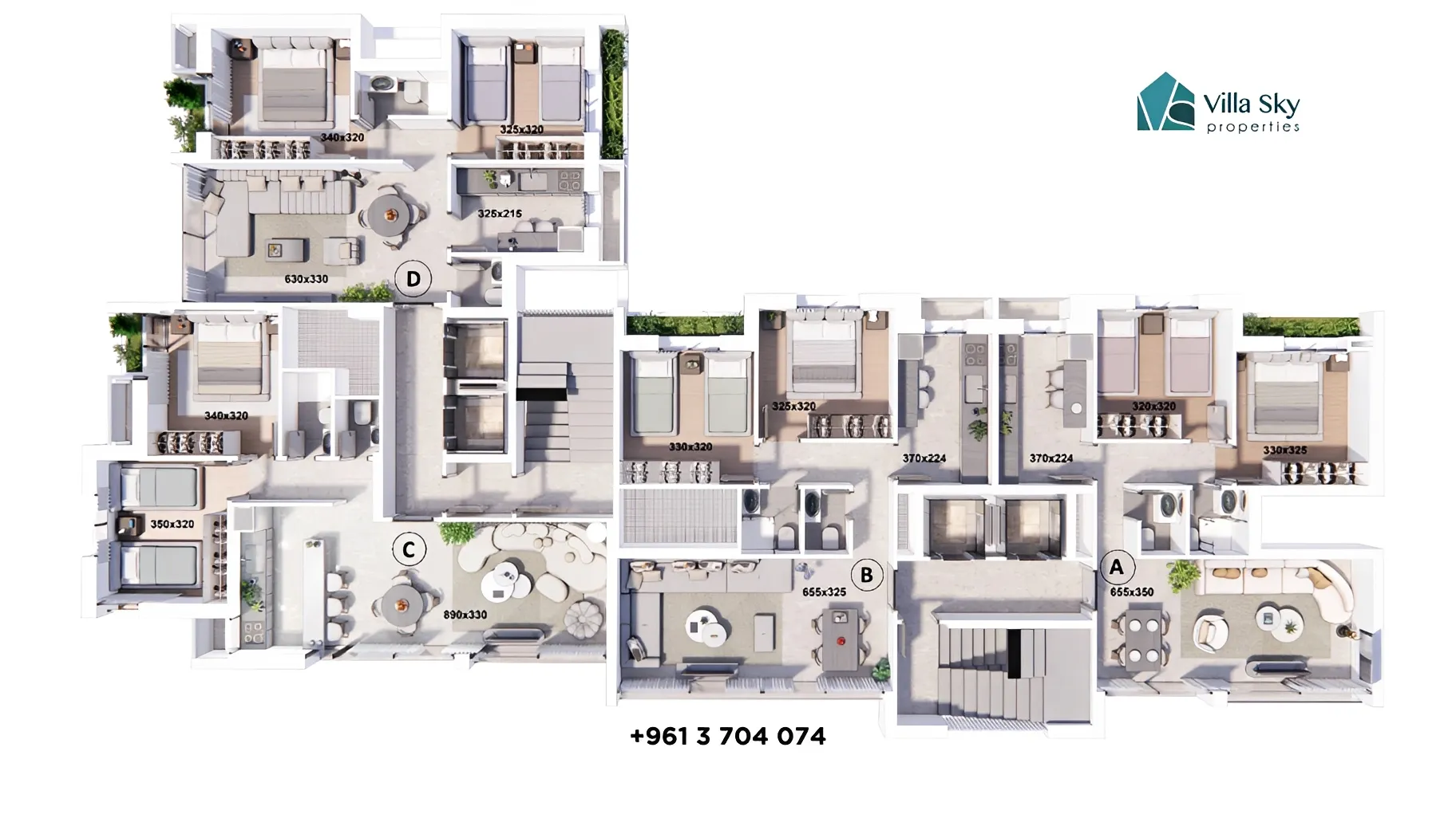 Apartment for sale in Antelias, Lebanon