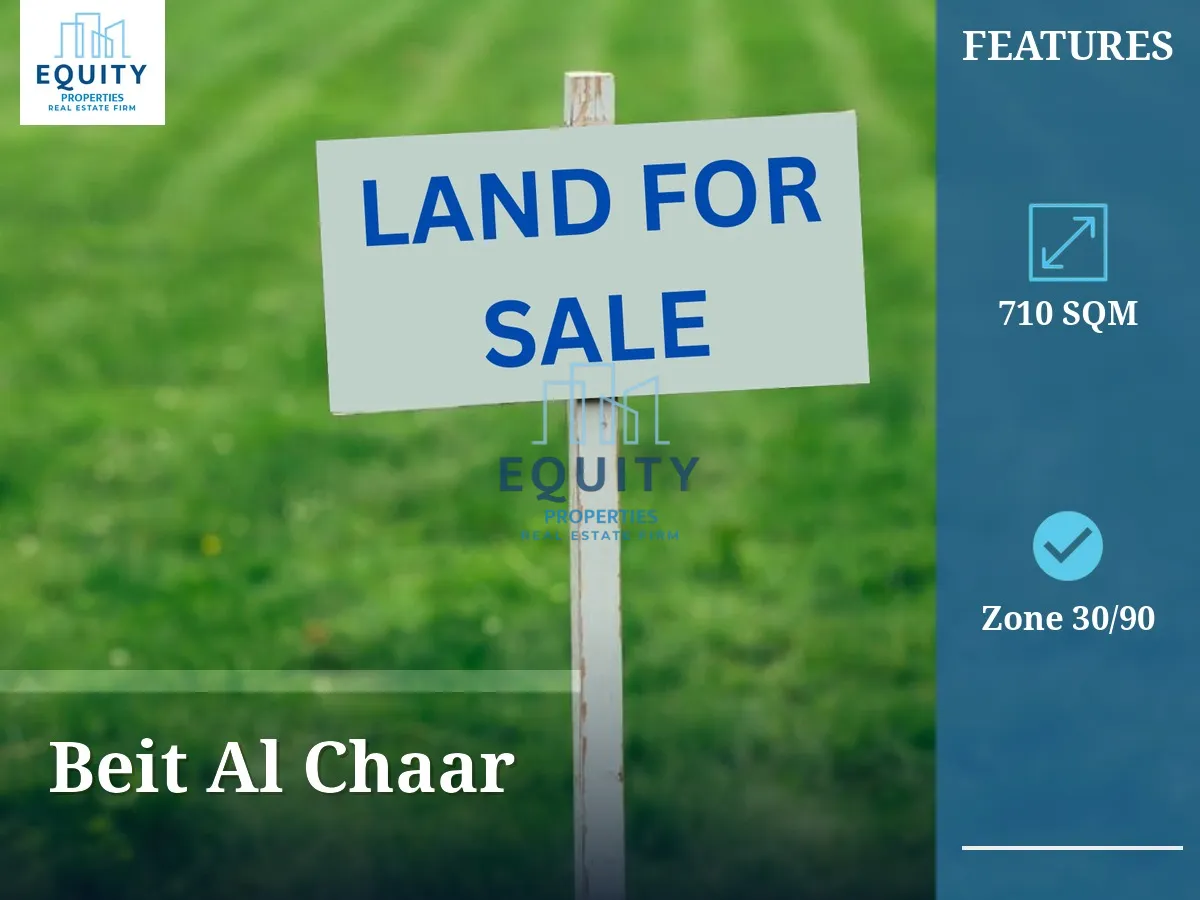 Residential Land for sale in Beit Al Chaar