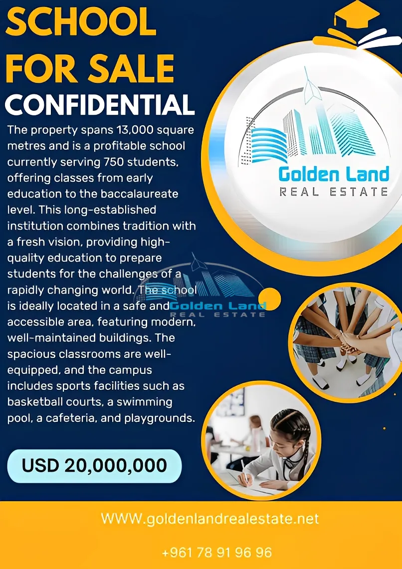 School for Sale in Jal El Dib, Lebanon