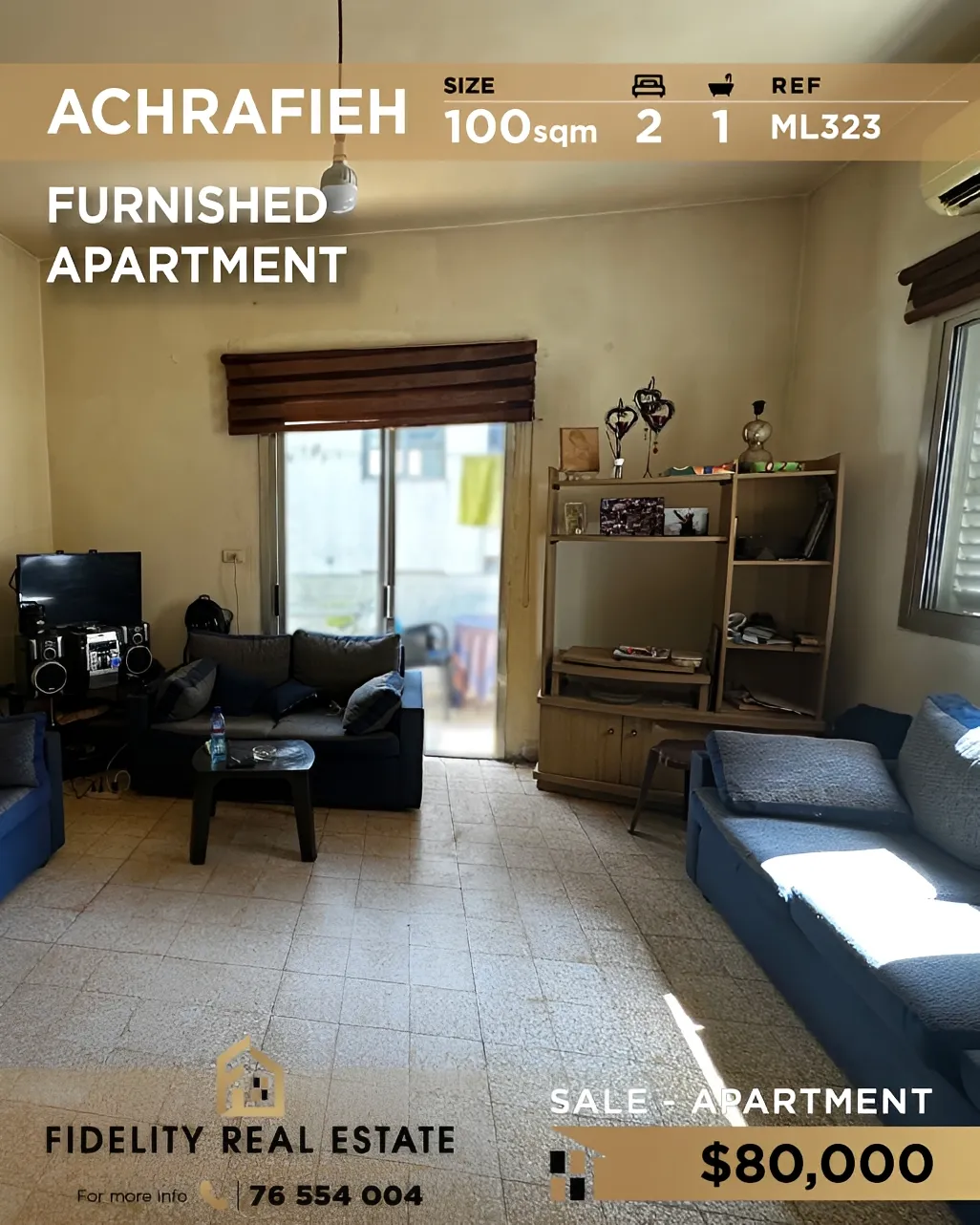Apartment for Sale in Achrafieh, Beirut, Lebanon