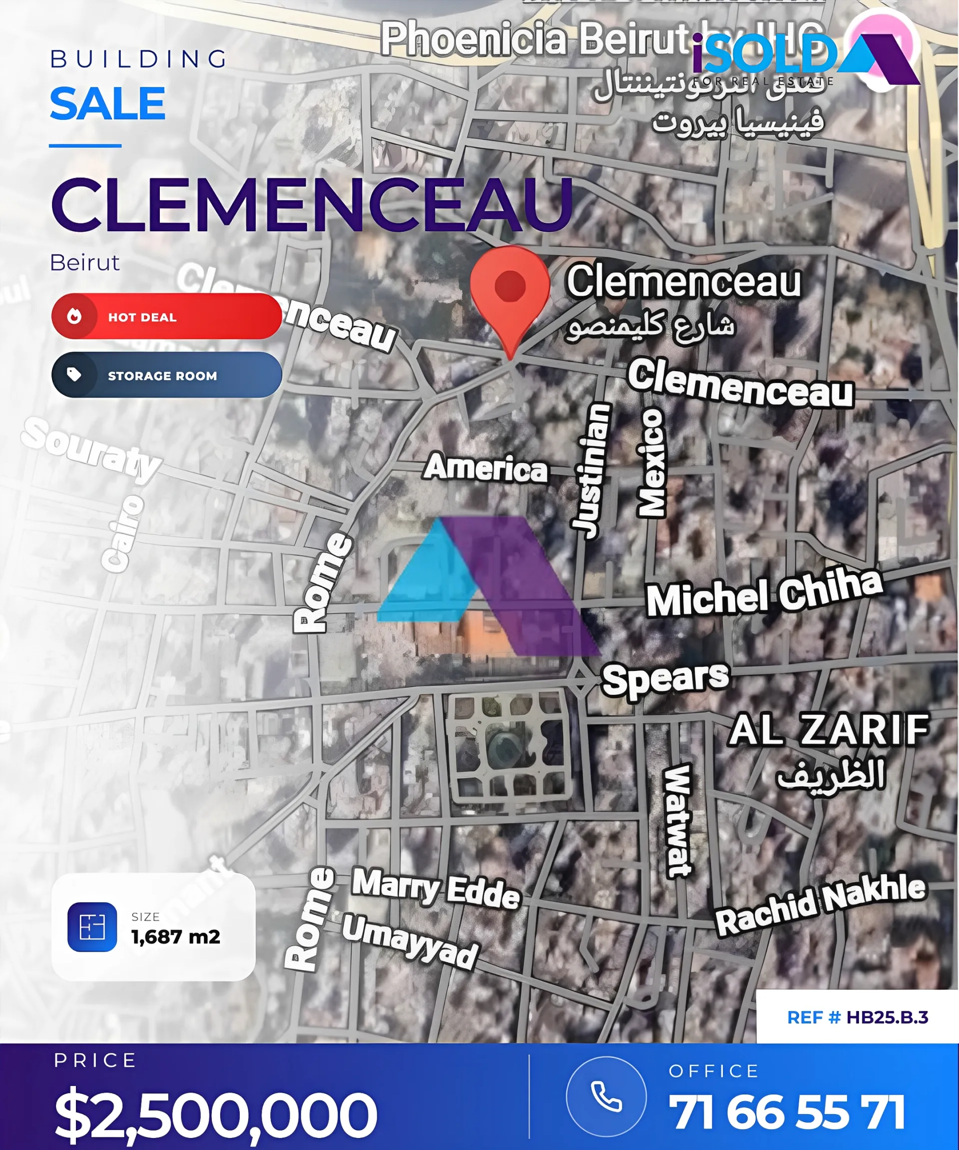 Building for Sale in Clemenceau