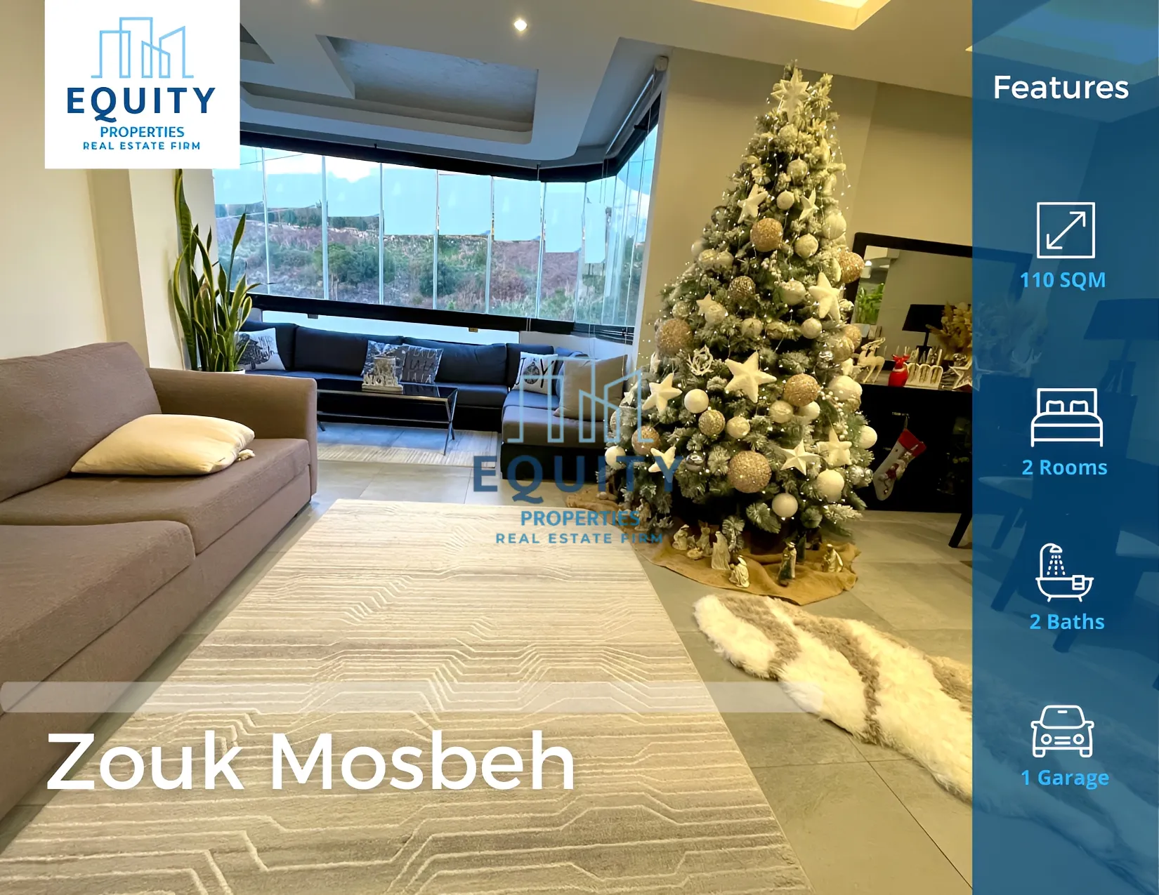 Apartment for Sale in Zouk Mosbeh - 2 bed, 2 bath