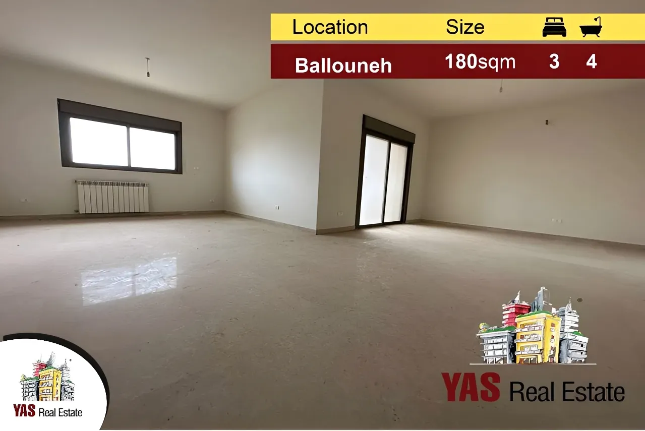 Apartment for Sale in Ballouneh