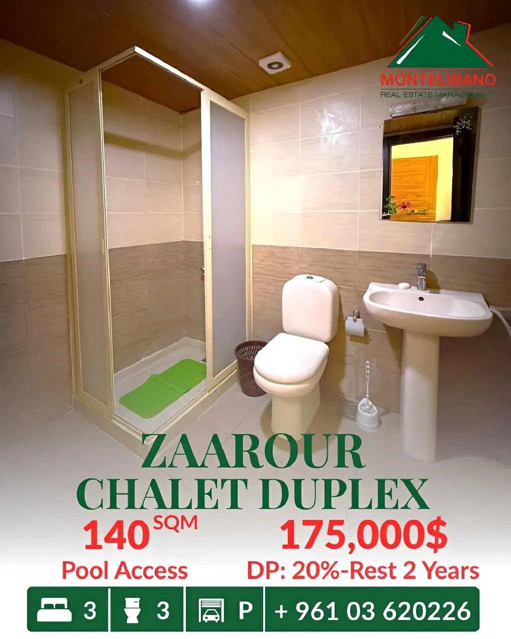 Apartment for sale in Zaarour