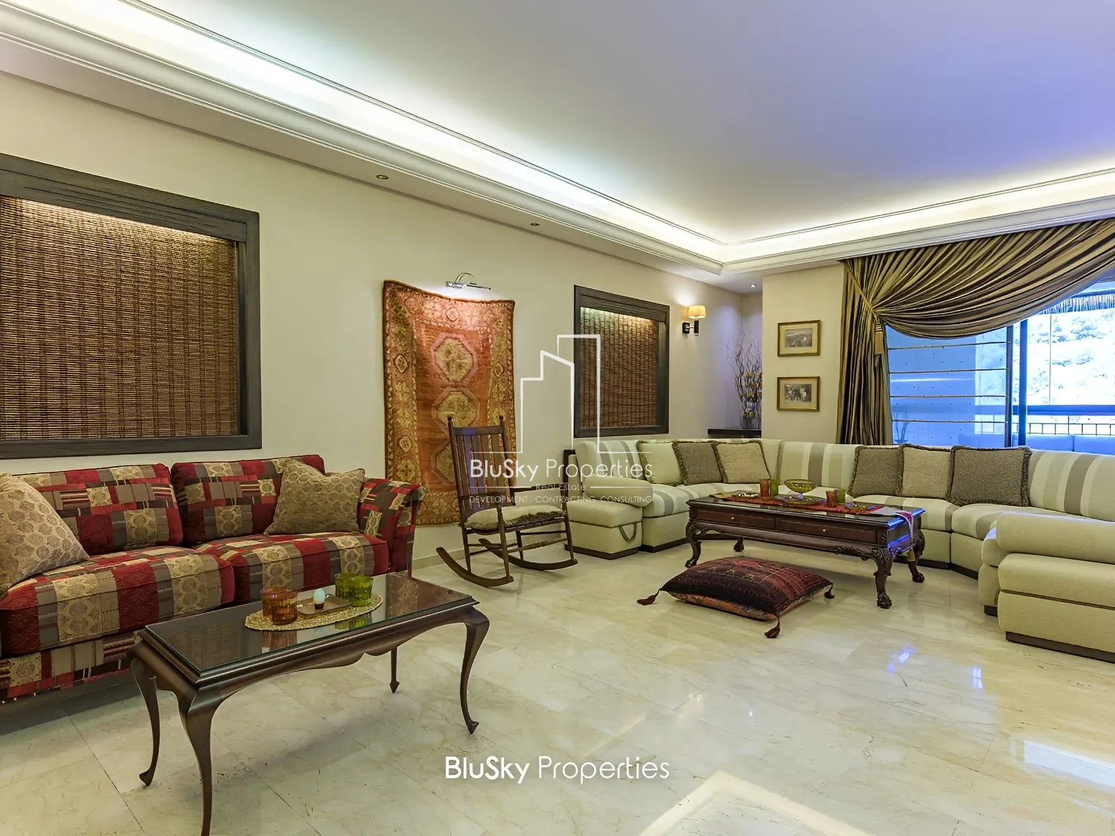 Apartment for Sale in Mansourieh - 3 bed, 4 bath