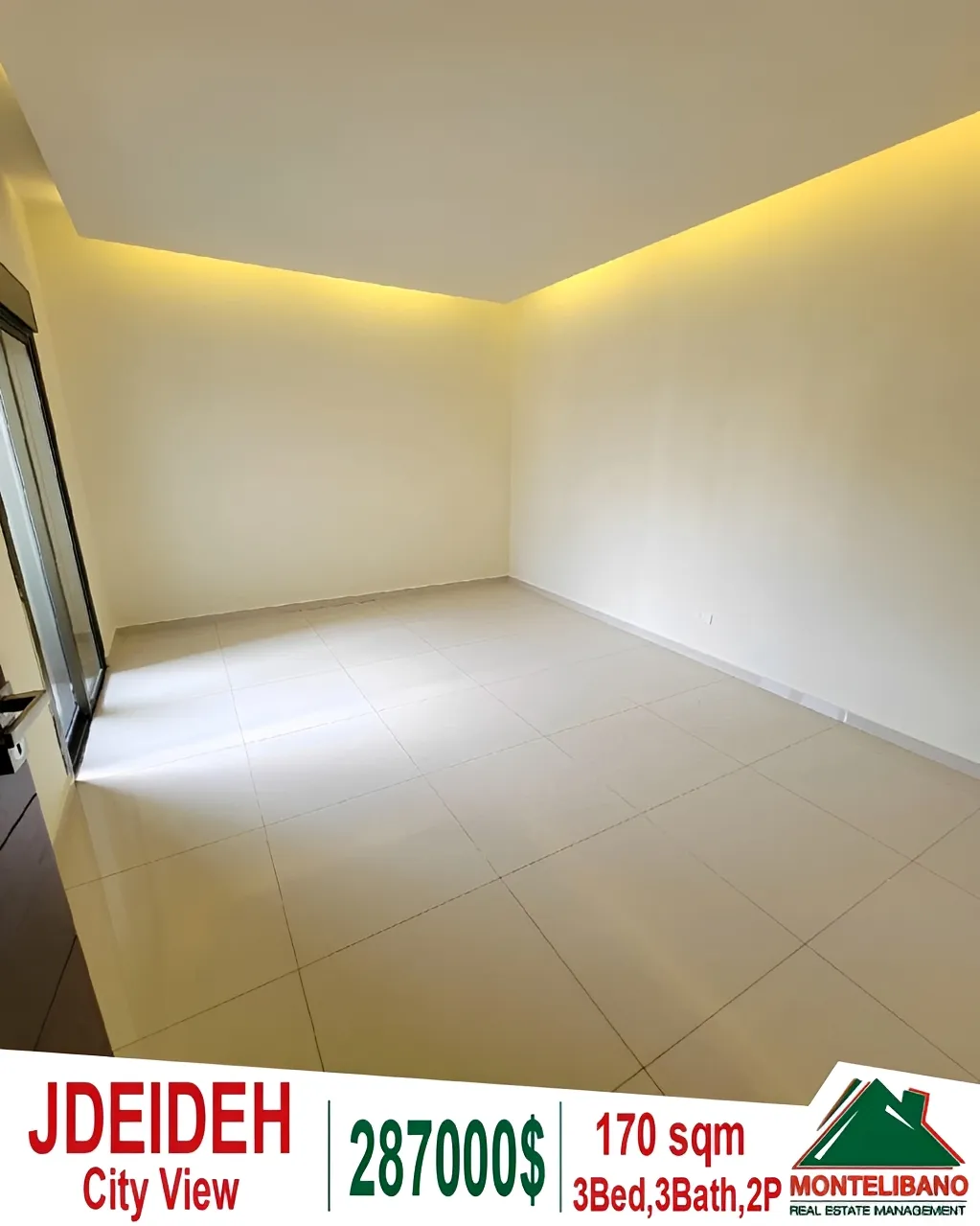 Apartment for sale in Jdeideh, Lebanon - 3 bed, 2 bath