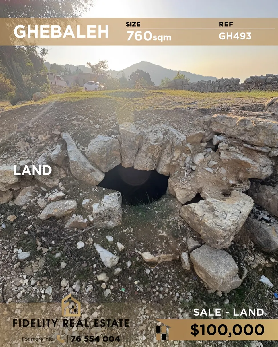 Residential Land for sale in Ghbaleh, Lebanon