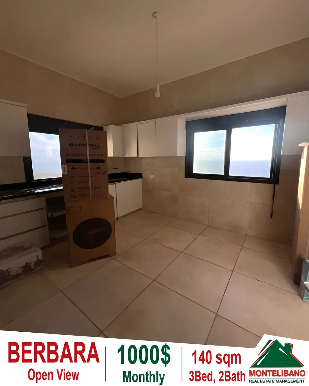 Apartment for rent in Berbara, Lebanon