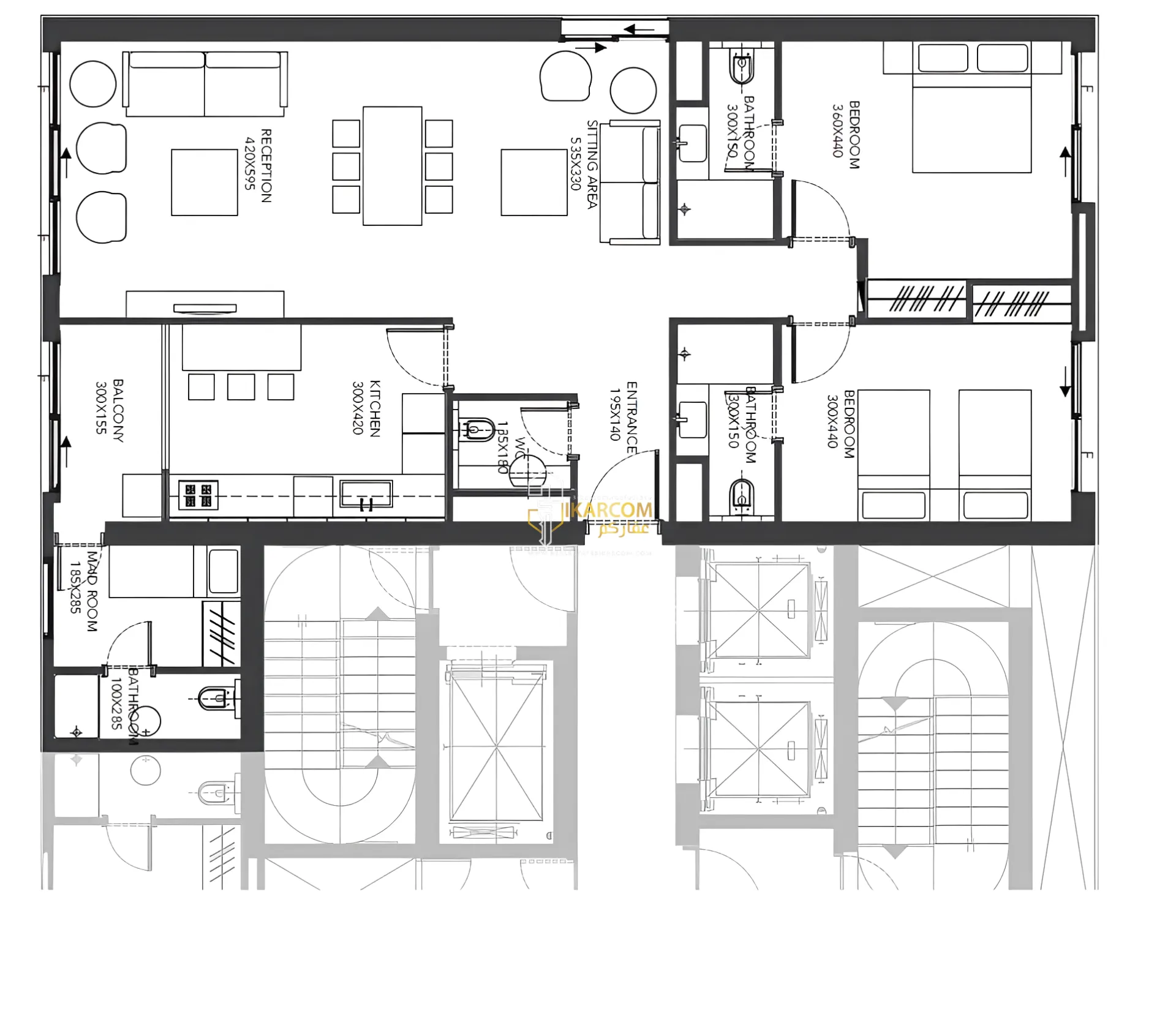Apartment for sale in Achrafieh, Beirut, Lebanon