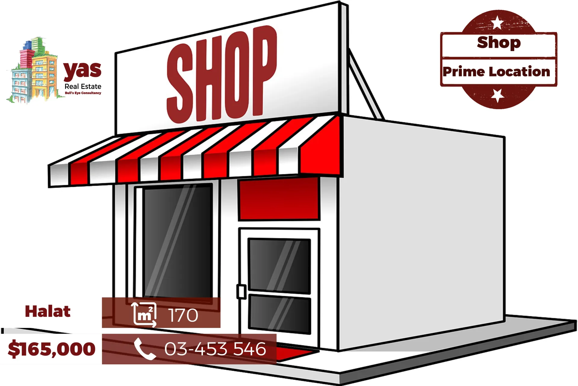 Shop for Sale in Halat