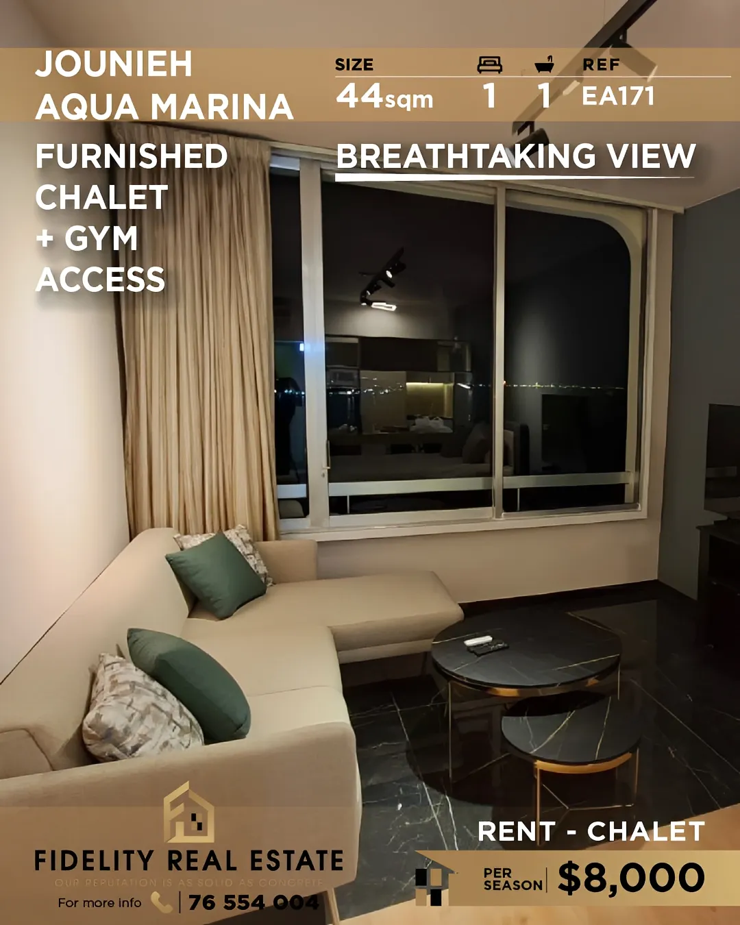 Chalet for rent in Jounieh, Lebanon