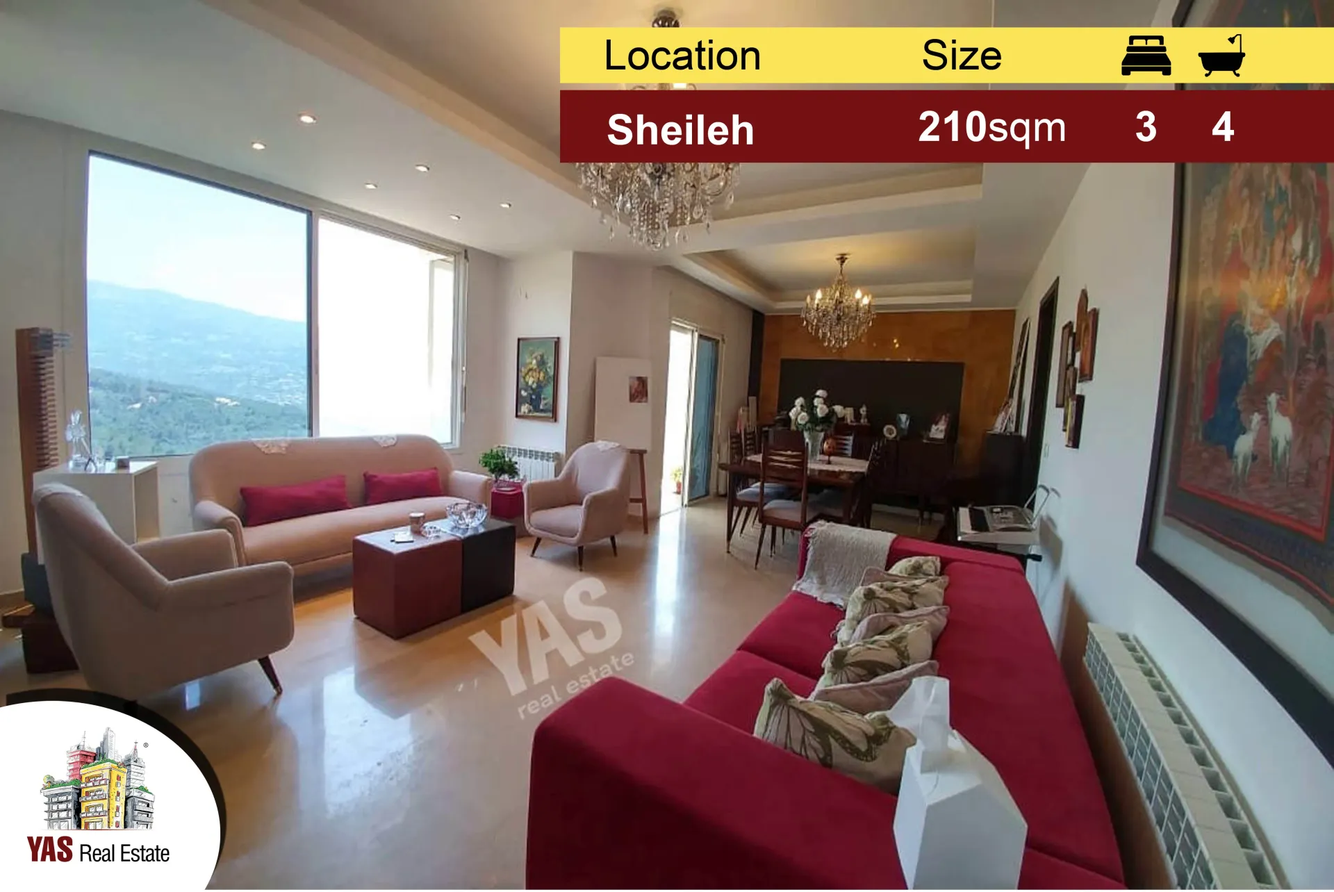 Apartment for Sale in Sehaile - 3 bed, 4 bath