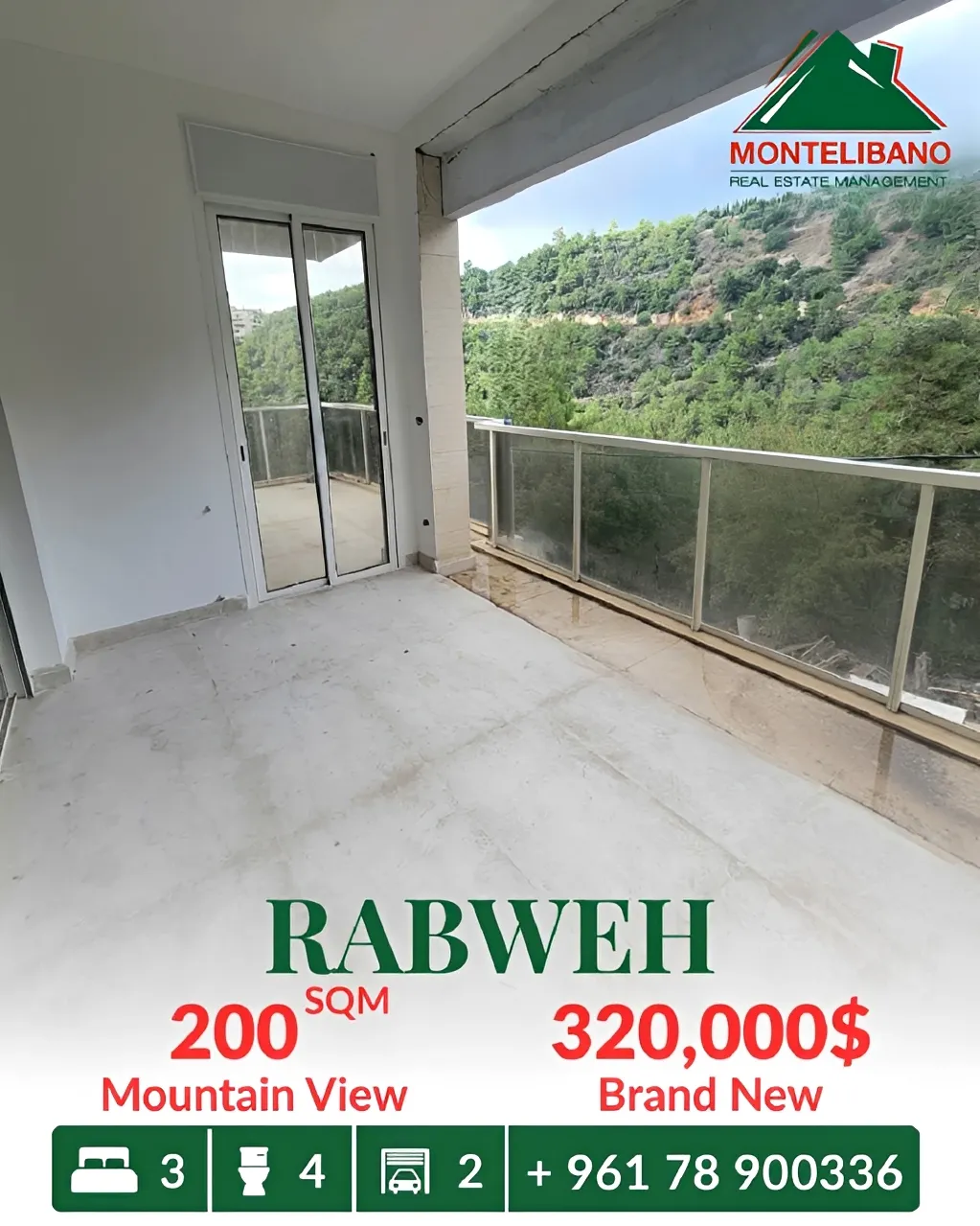 Apartment for sale in Rabweh