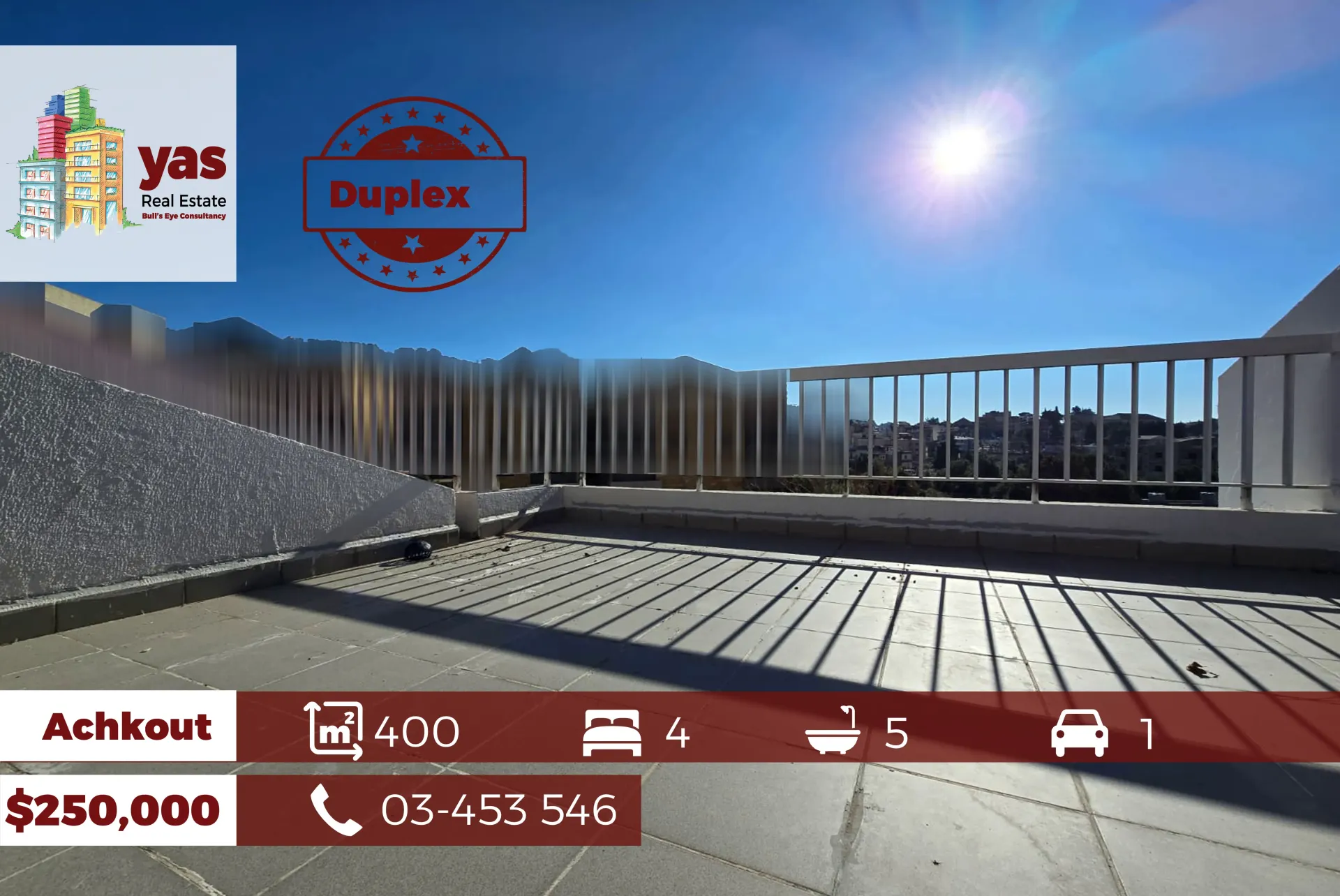 Apartment for Sale in Ashqout