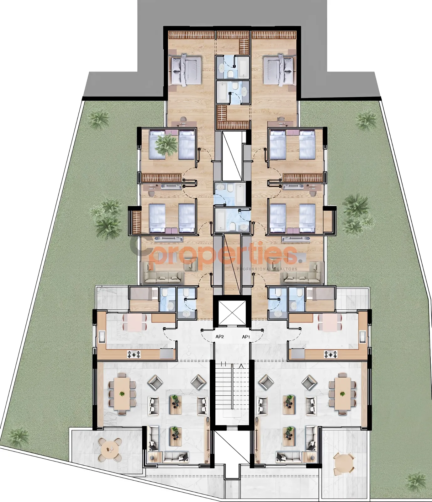 Apartment for sale in Montiverdi, Lebanon - 3 bed, 4 bath
