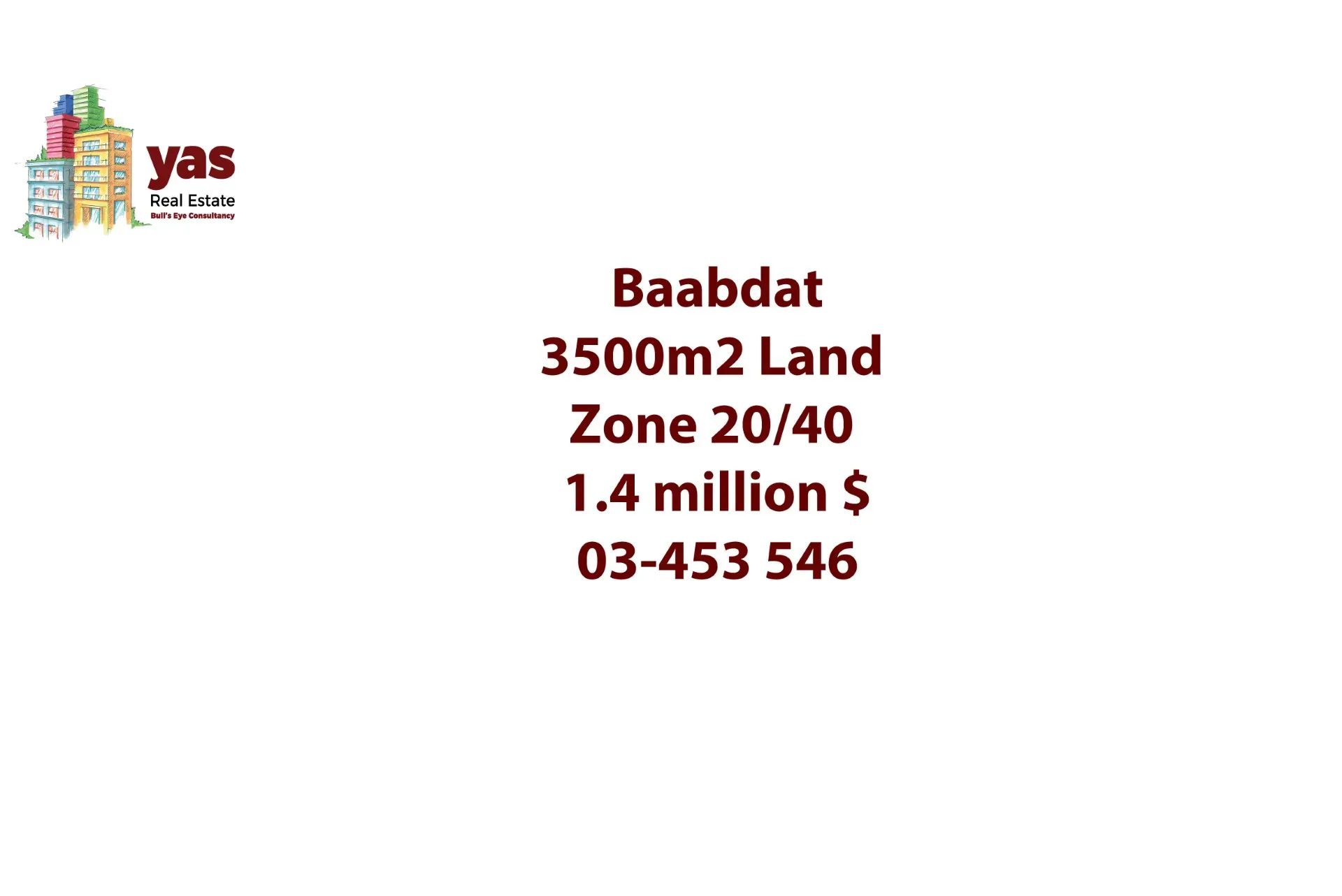 Apartment for Sale in Batroun