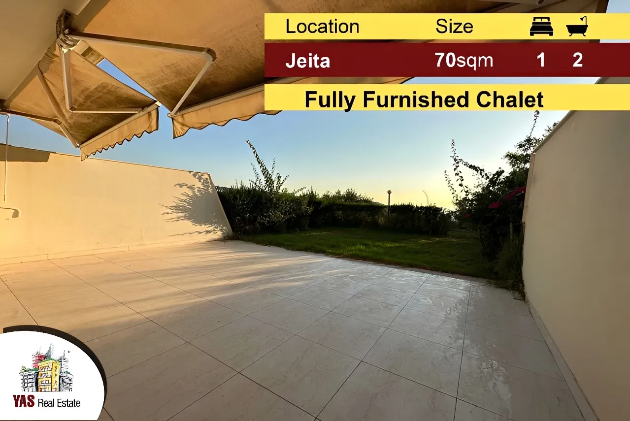 Chalet for Sale in Jeita