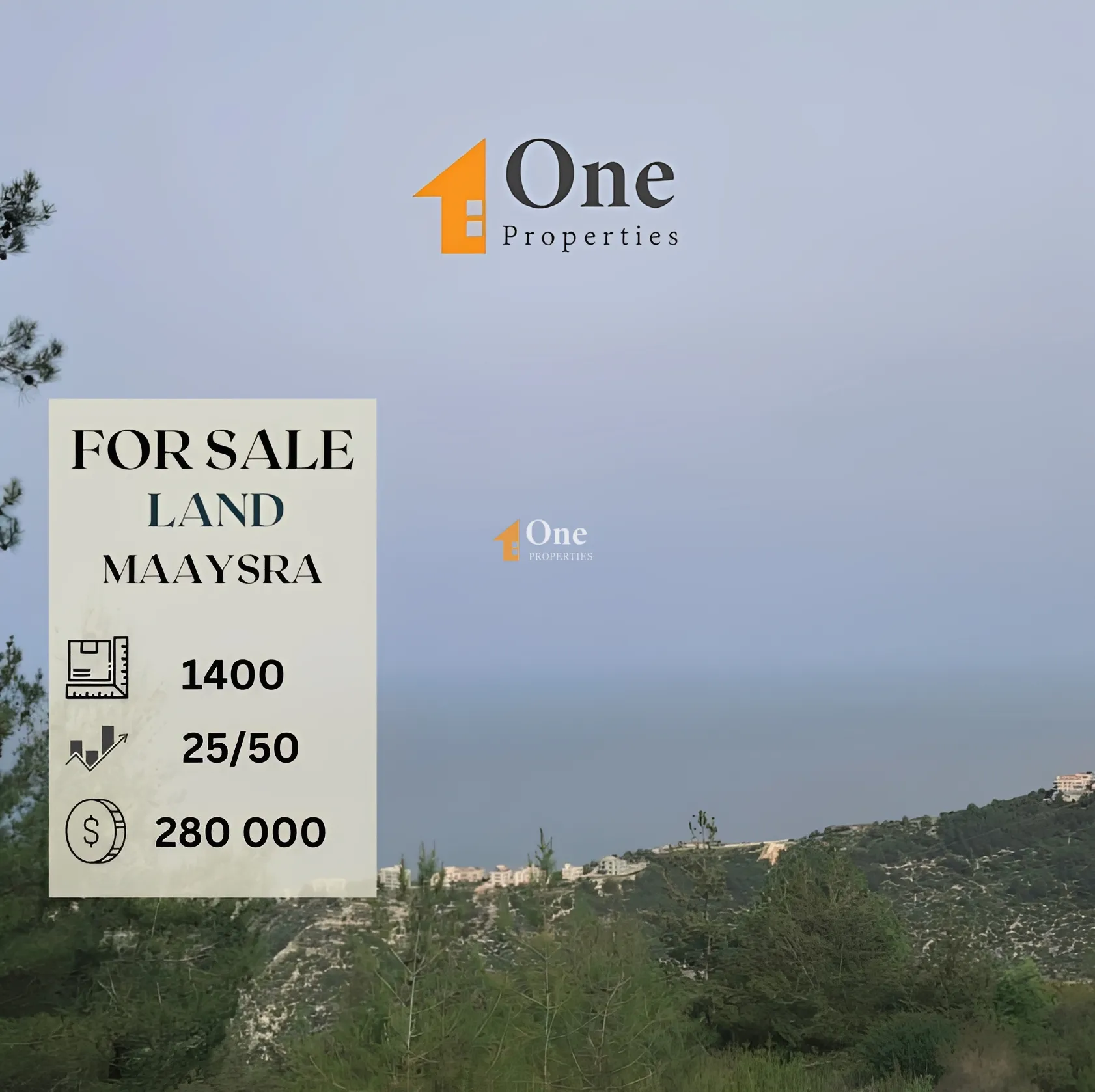 Residential Land for sale in Maaysrah, Lebanon