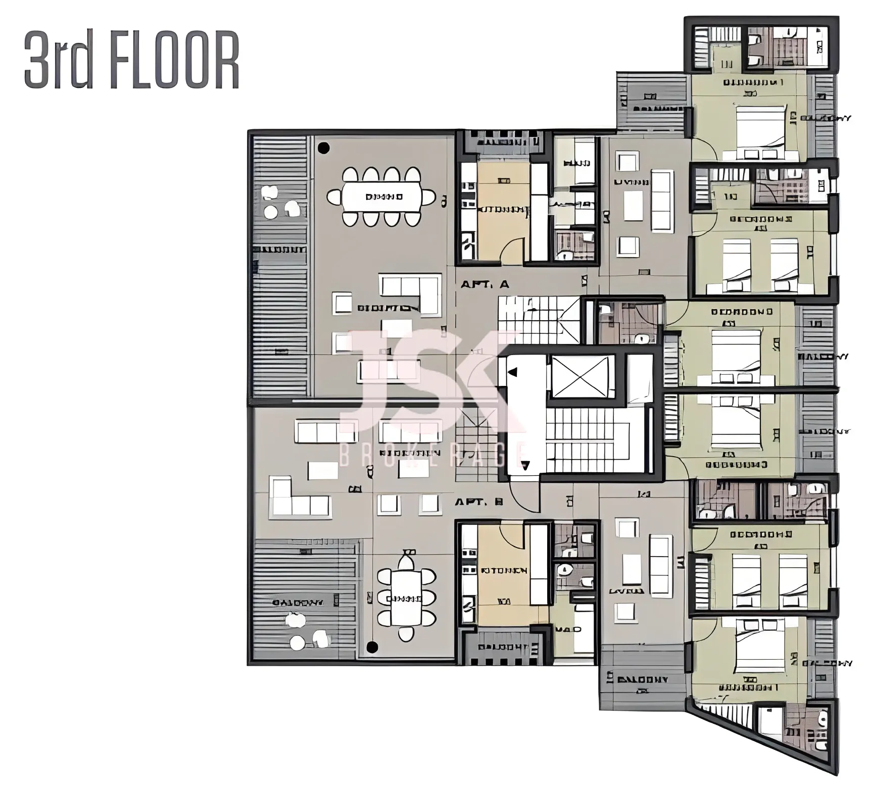 Apartment for Sale in Beit El Chaar, Lebanon
