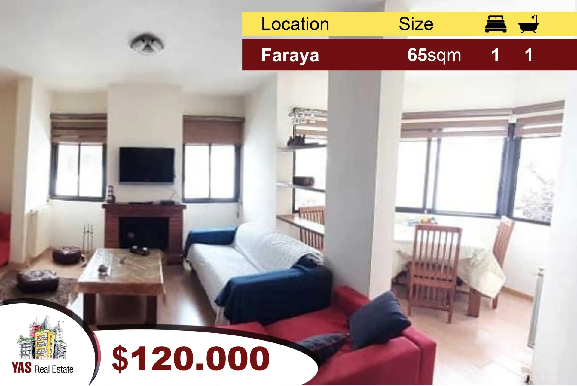 Chalet for Sale in Faraya