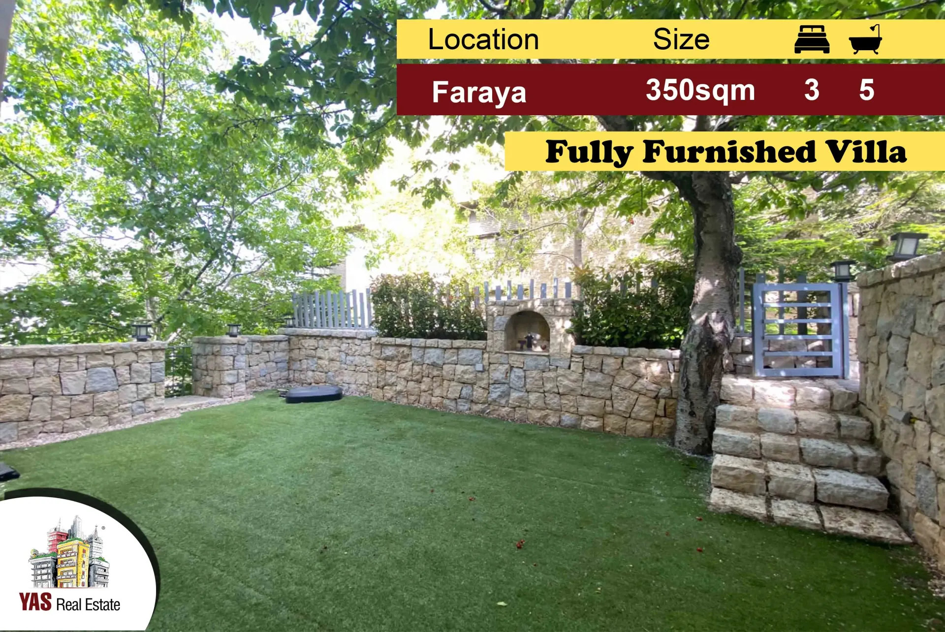 Apartment for Sale in Faraya - 3 bed, 5 bath