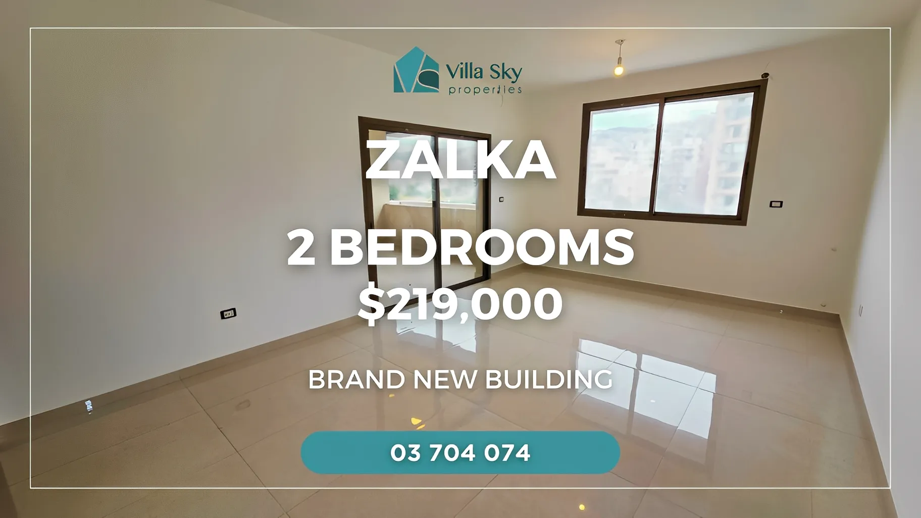 Apartment for Sale in Zalka Rd, Lebanon