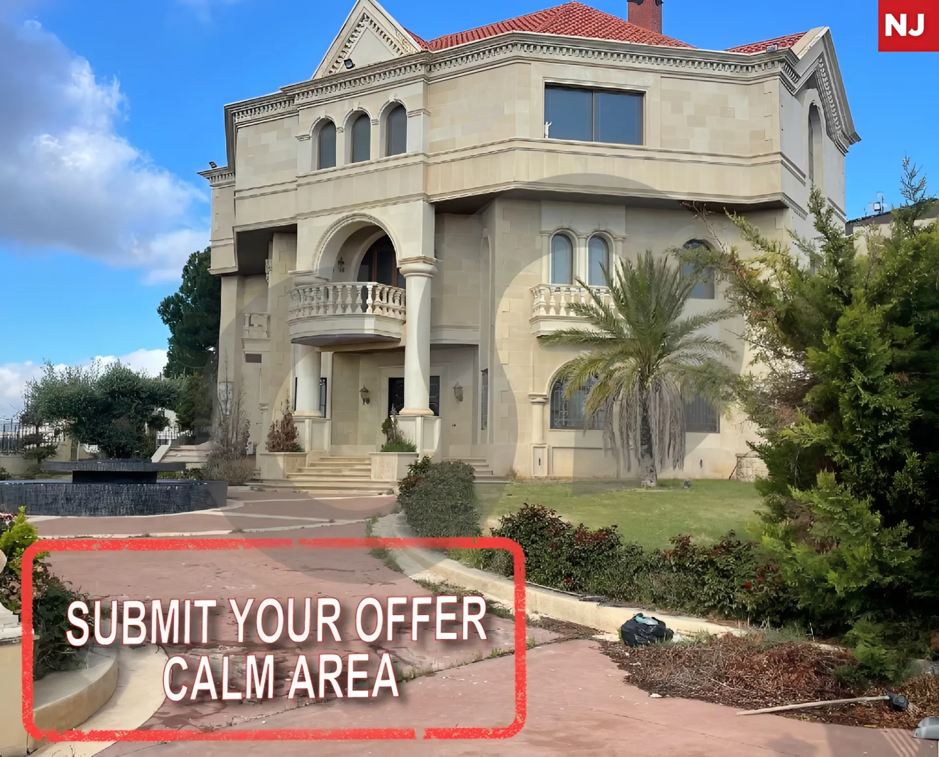 Villa for Sale in Zahlé - 4 bed, 9 bath