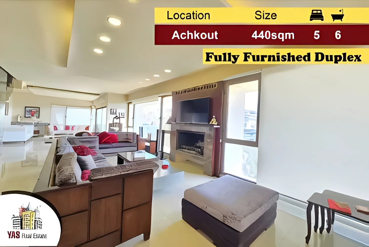 Apartment for Sale in Ashqout - 5 bed, 6 bath