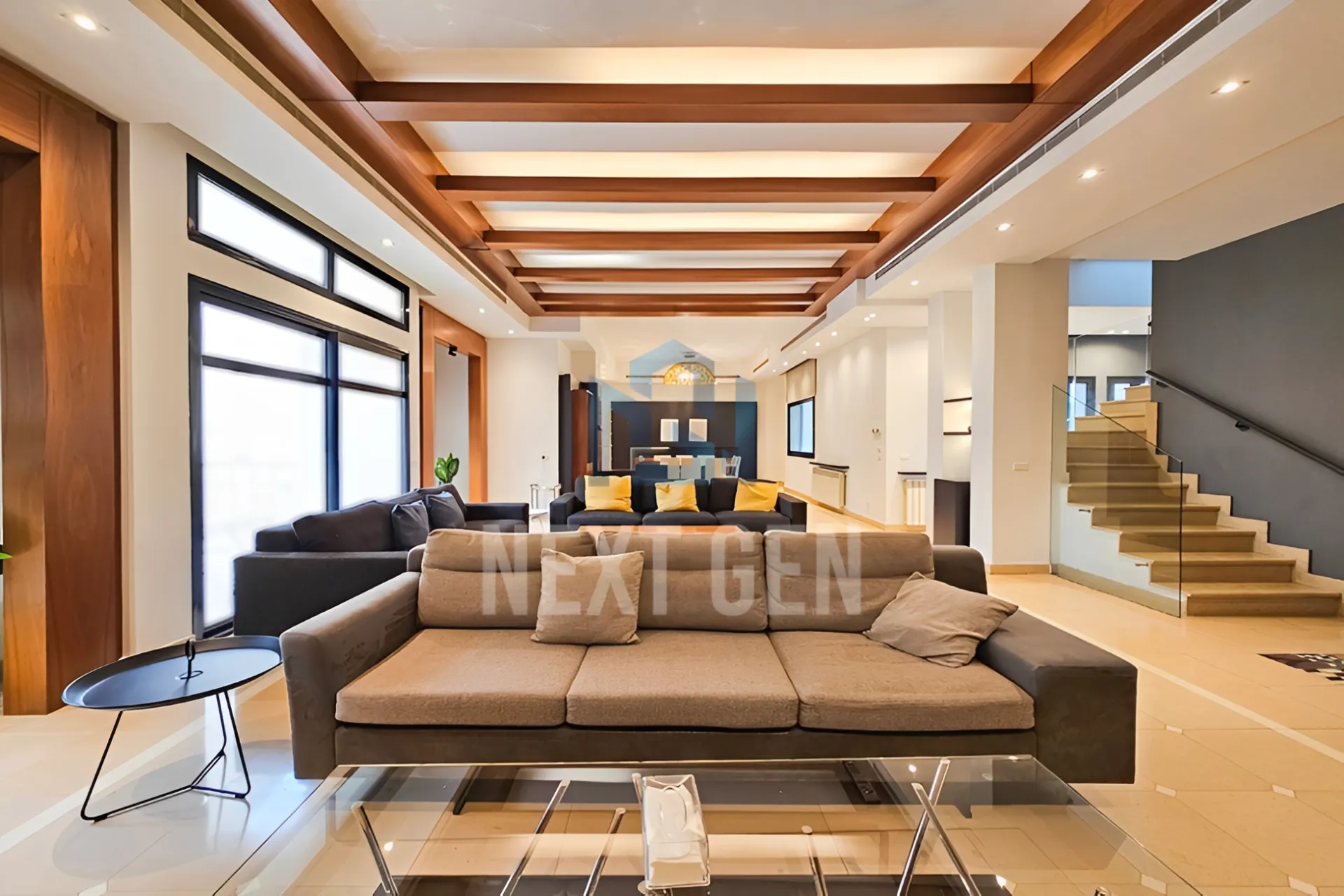 Duplex for rent in Achrafieh, Beirut, Lebanon - 4 bed, 6 bath