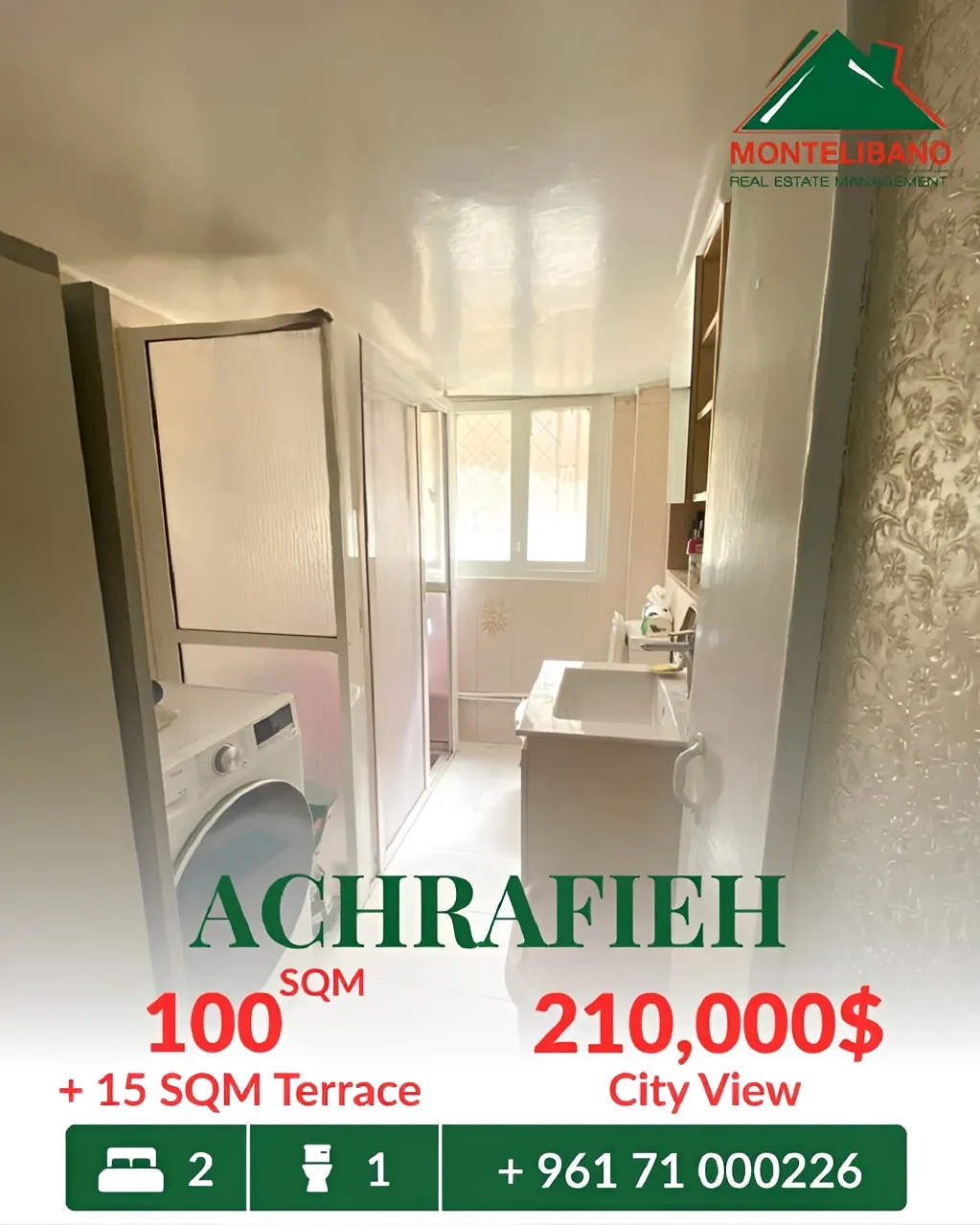 Apartment for sale in Achrafieh, Beirut, Lebanon