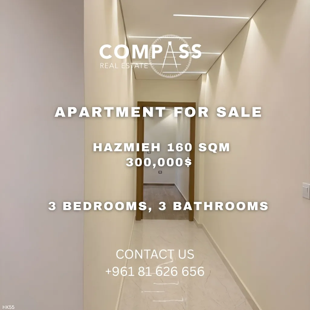 Apartment for sale in Hazmieh, Lebanon