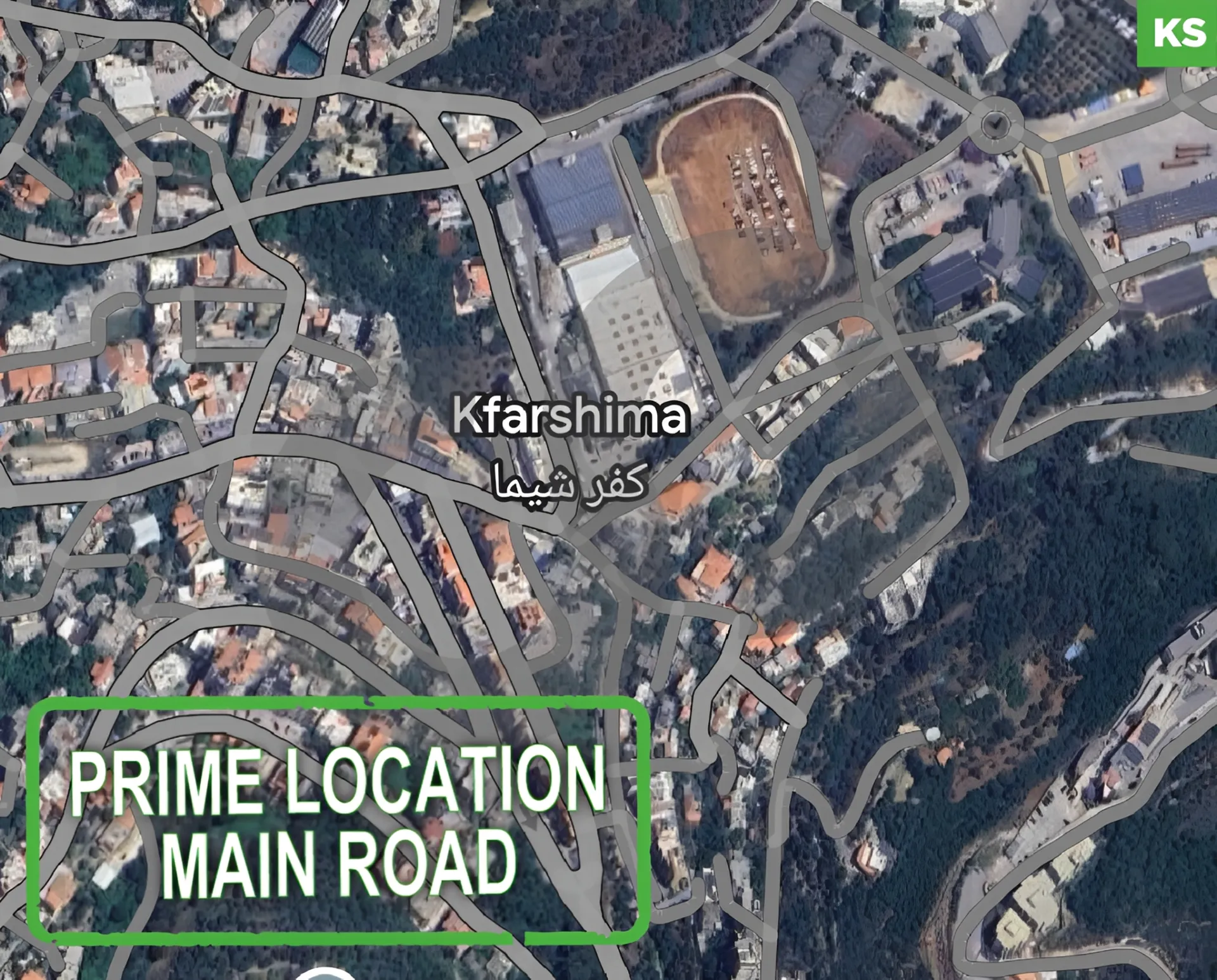 Land for Sale in Kfarshima, Lebanon