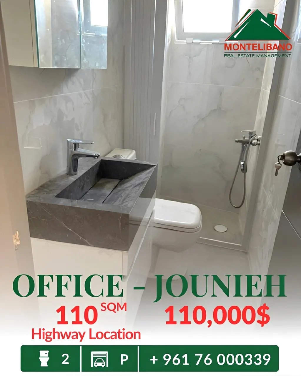 Office for sale in Jounieh, Lebanon