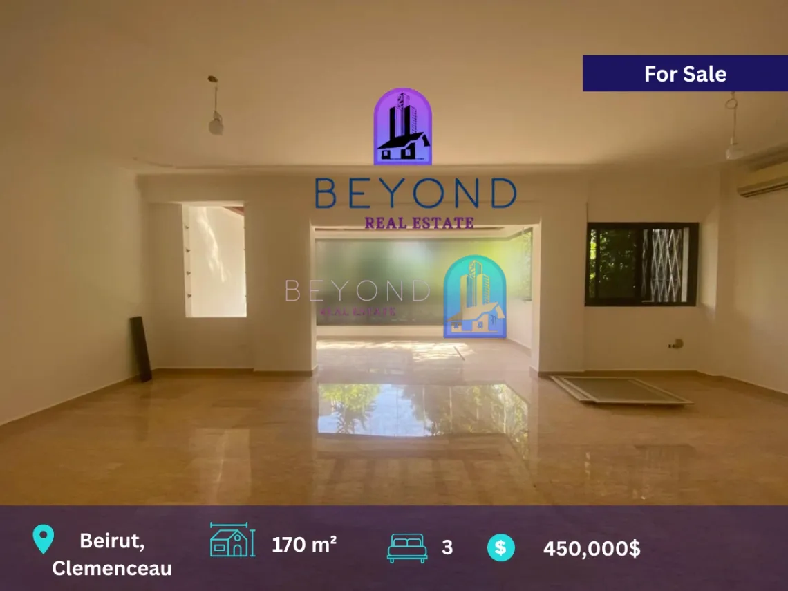 Apartment for sale in Clemenceau, Bayrut, Lebanon