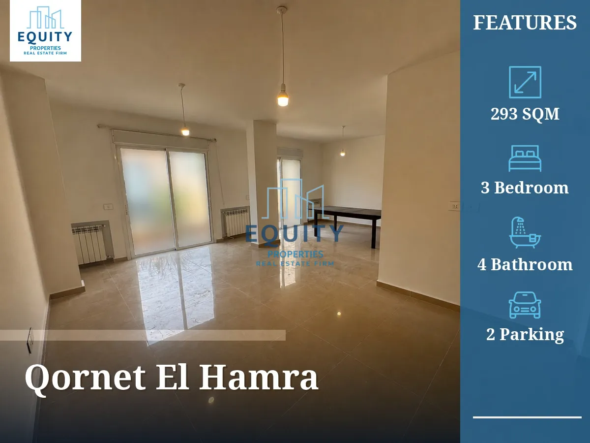 Apartment for sale in Qornet El Hamra