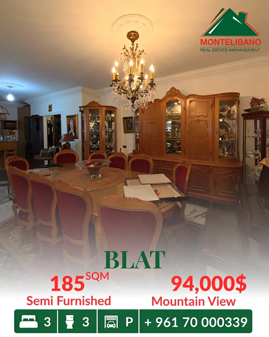 Apartment for sale in Blat