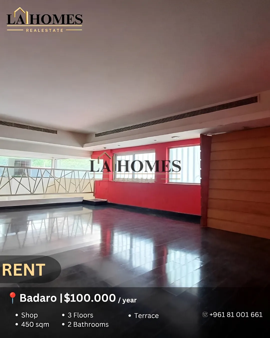 Shop for rent in Badaro