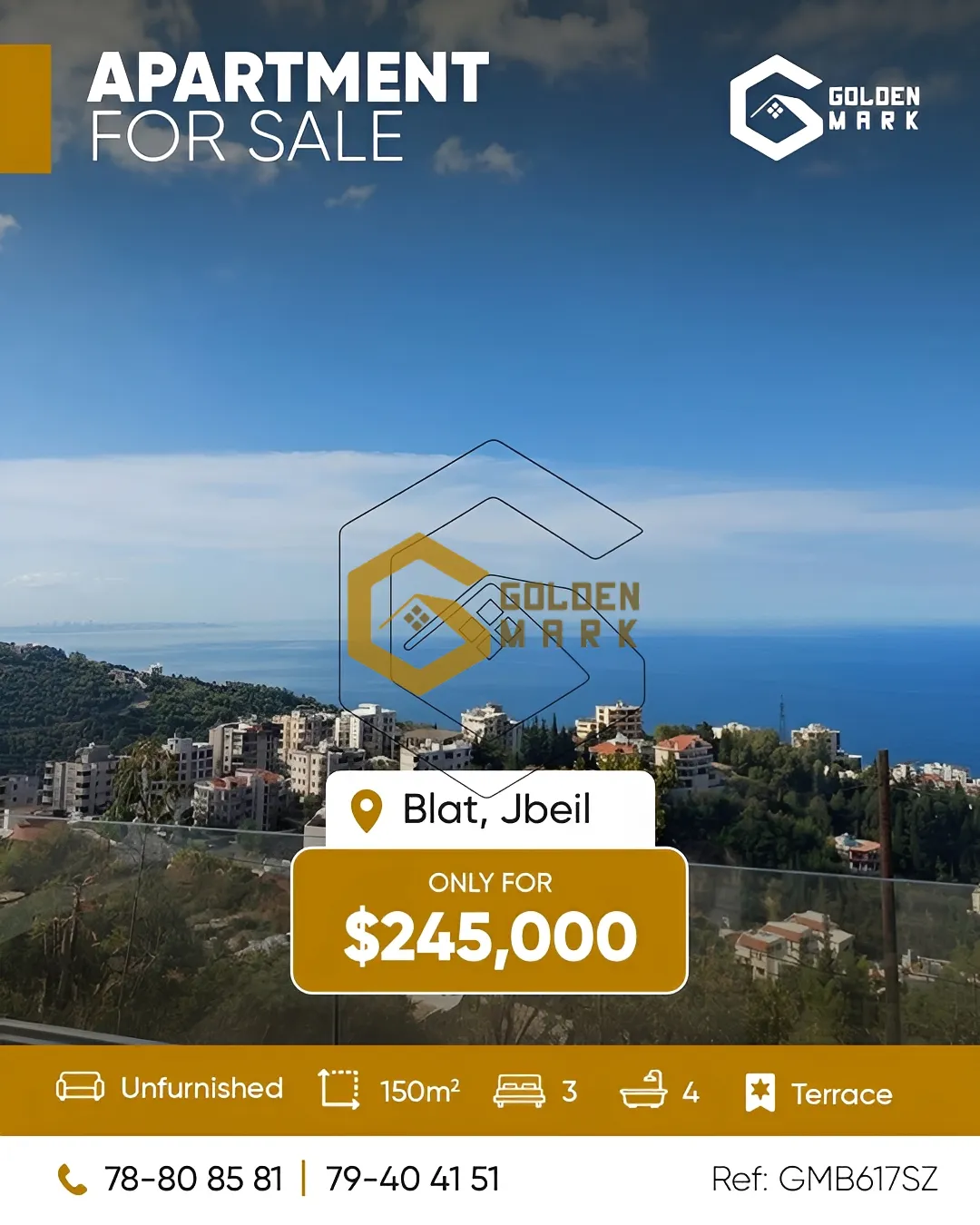 Apartment for Sale in Blat