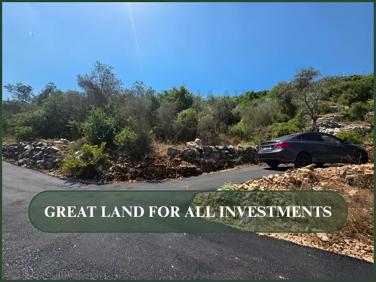 Land for sale in Batroun district, lebanon