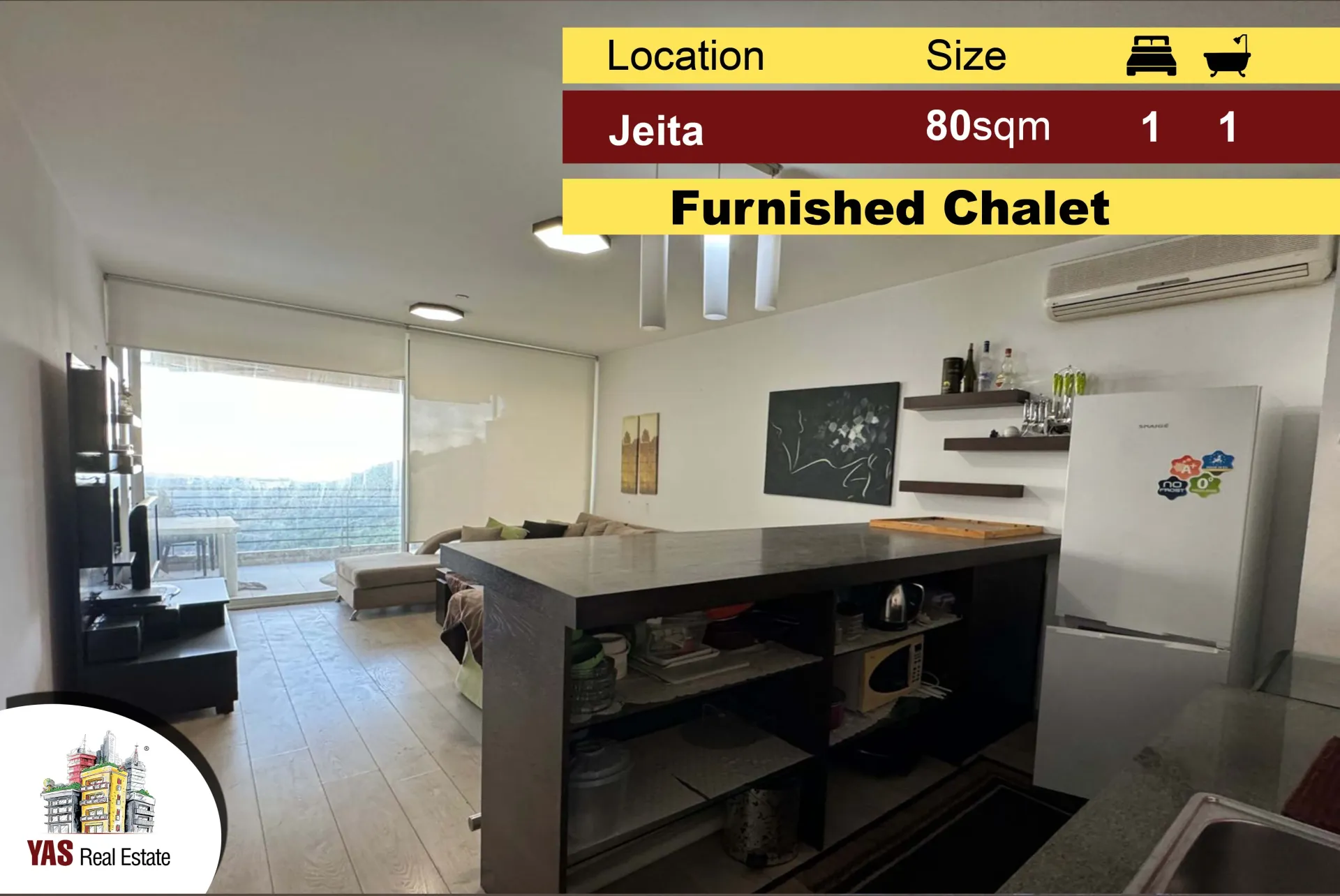 Chalet for Sale in Jeita