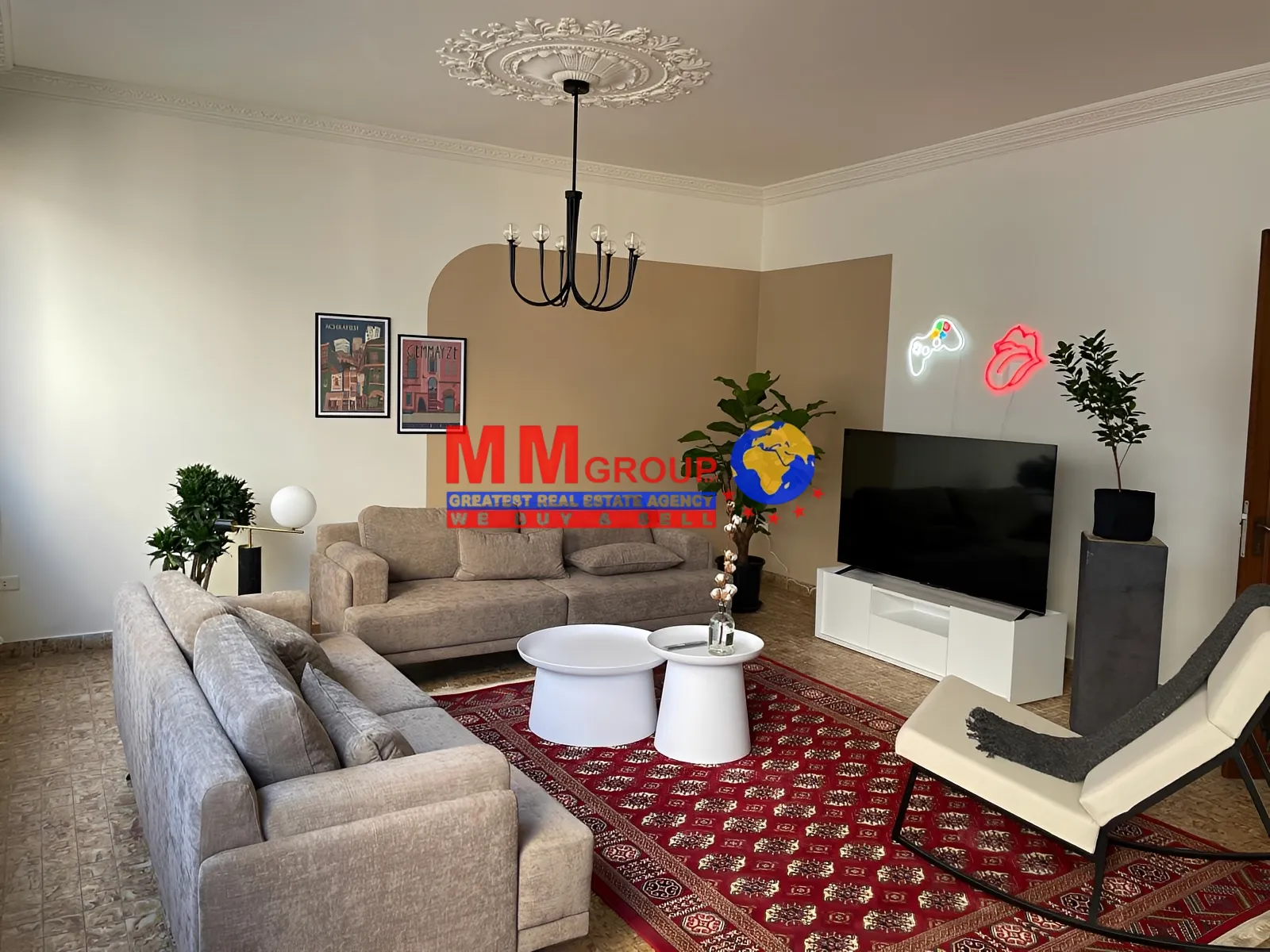Apartment for rent in Achrafieh, Beirut, Lebanon - 2 bed, 3 bath