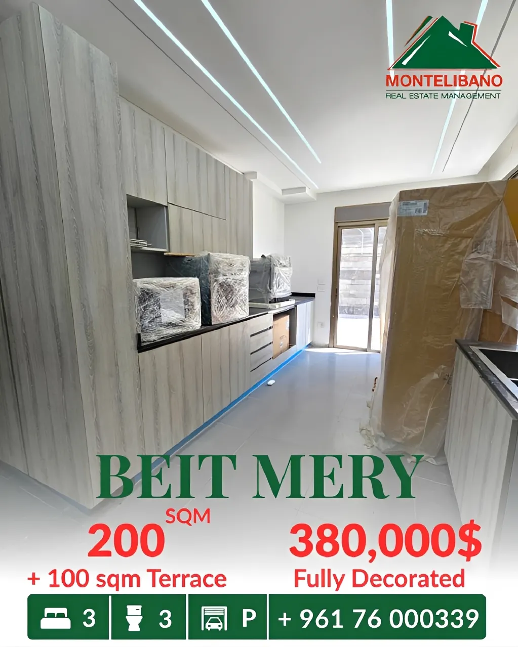 Apartment for sale in Beit Meri, Lebanon