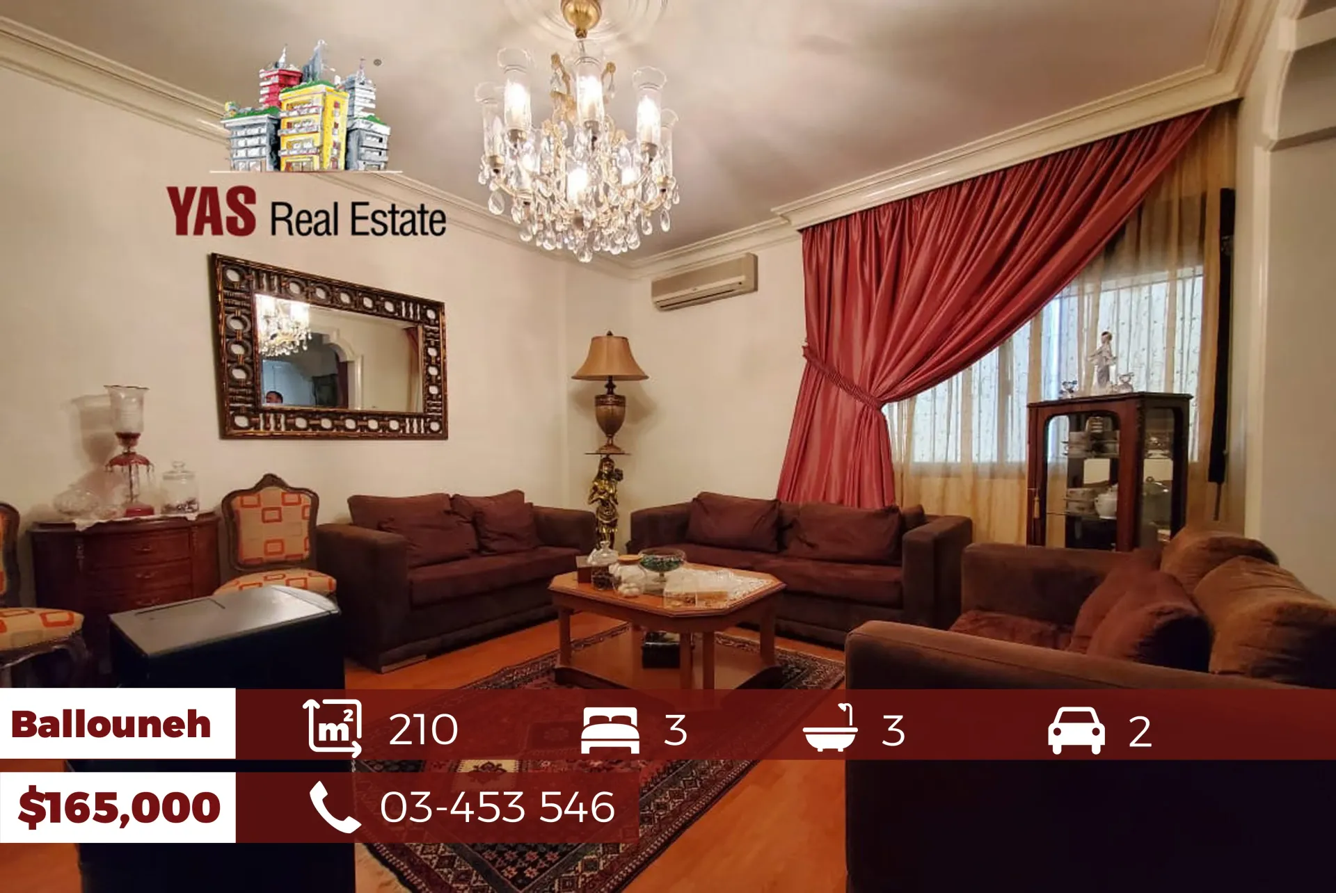 Apartment for Sale in Ballouneh