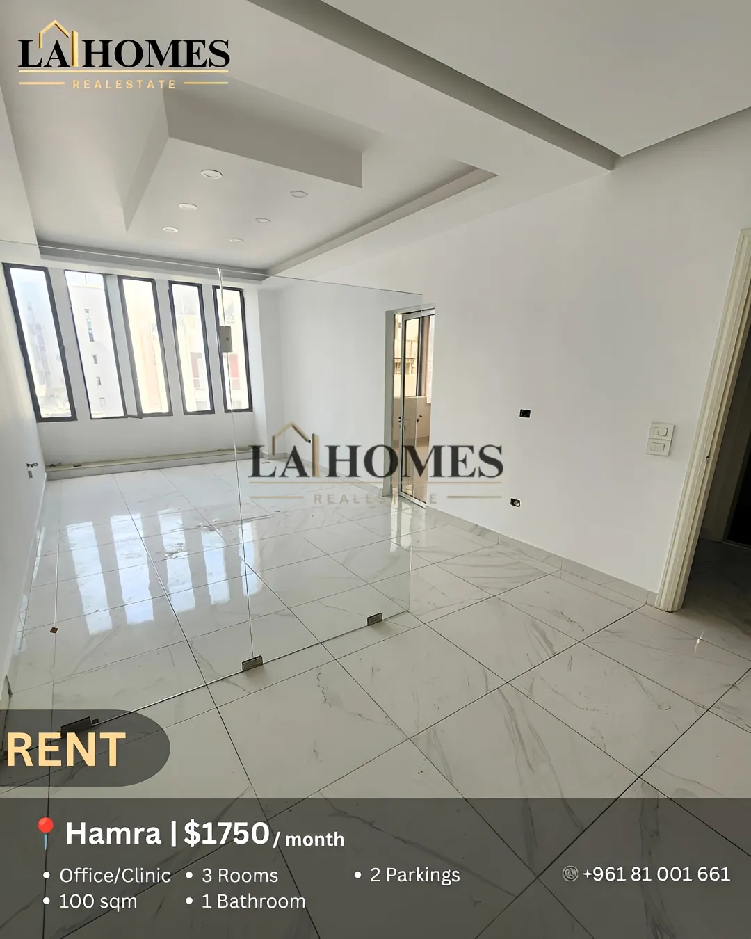 Clinic for rent in Hamra